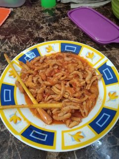 Foto resep Oseng usus ayam