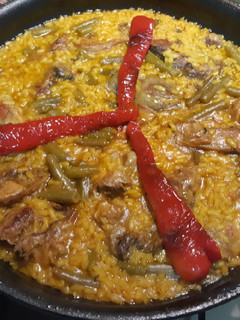 Una foto de Arroz y conejo