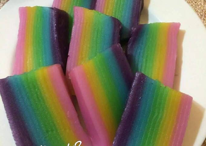 Resep Kue Lapis Rainbow Oleh Utiq - Cookpad