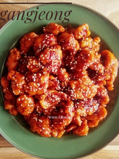 Foto resep Dakgangjeong-Crunchy Korean Fried Chicken