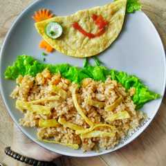 A picture of Nasi Goreng.