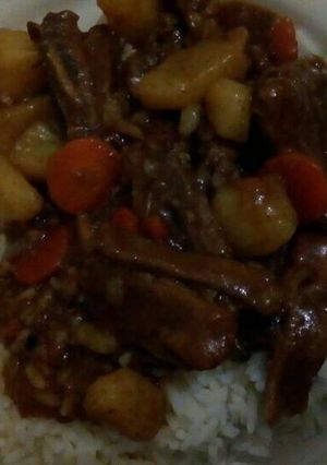 A picture of Beef short ribs.