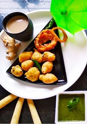 A picture of Moong daal vada.