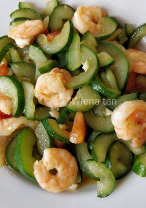 Foto resep 43. Tumis Timun Jepang Kyuri