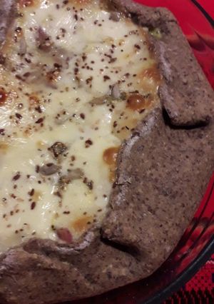 Una foto de Tarta de cebollas