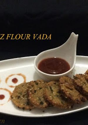 A picture of Maize flour vada.