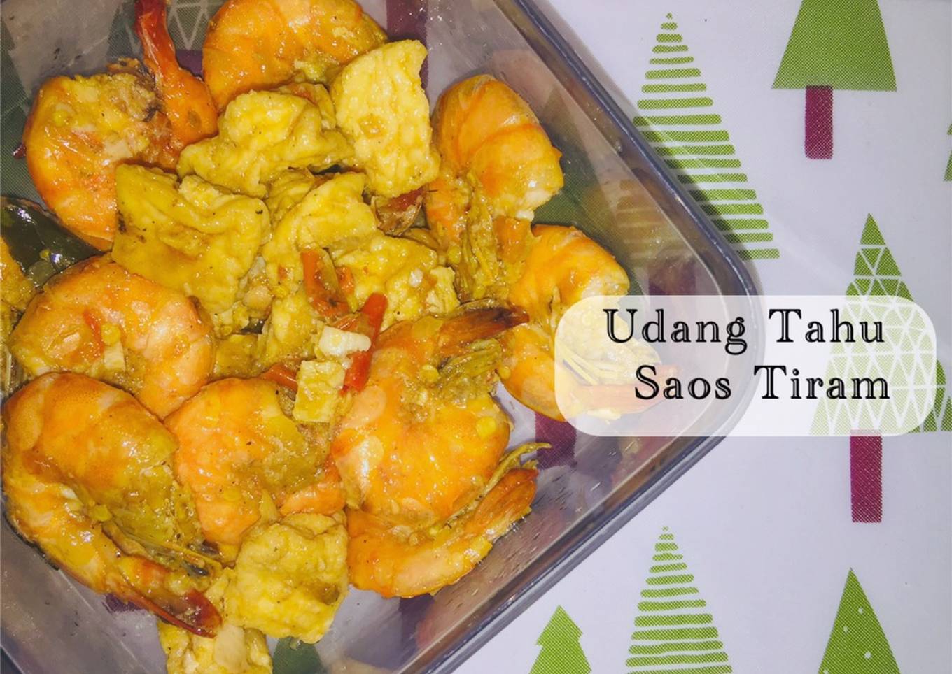 Udang Tahu Saos Tiram 🍤🍤