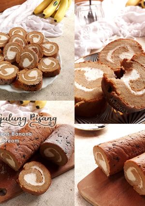 Foto resep #26. Banana Roll Cake (Tepung Ladang Lima)