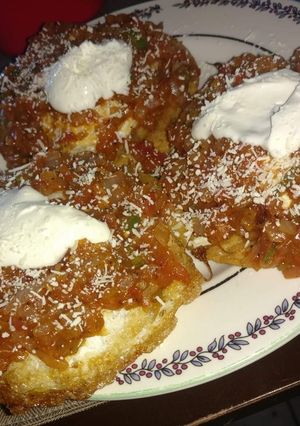 Una foto de Huevos rancheros