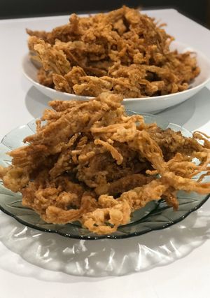 Foto resep Jamur enoki goreng