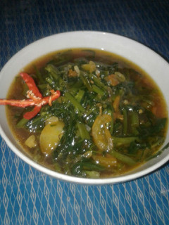Foto resep Tumis kangkung asam manis