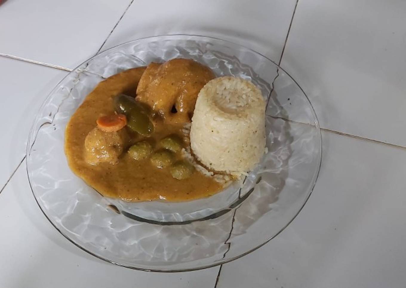 Estofado de pollo con pizca Contreras