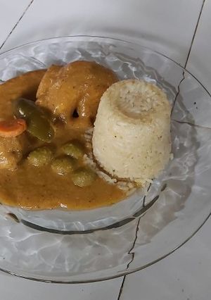 Una foto de Estofado de pollo con pizca Contreras
