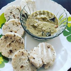 A picture of Kanchipuram Idli.