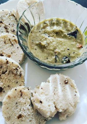 A picture of Kanchipuram Idli.