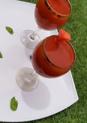 A picture of Melon apple cooler.