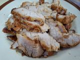 คอหมูย่าง หม้อทอด