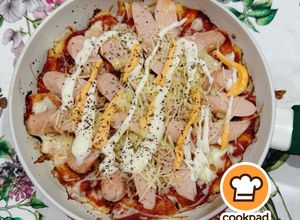 Gambar 👩‍🍳Pan-Toasted Bread Pizza