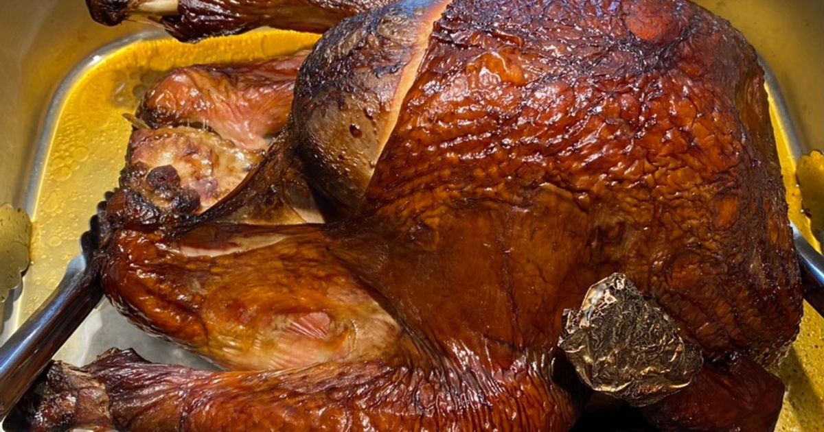 The Most Amazingly Moist Smoked Turkey! 🦃 Recipe By Boca De Fogo