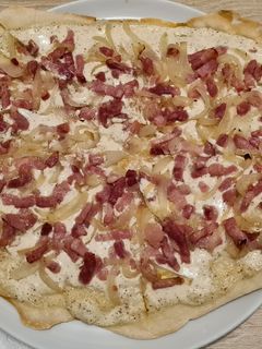 Une photo de Flammekueche