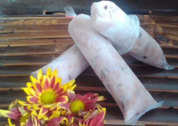 Resep: Es lilin ketan item jadul Wajib Dicoba