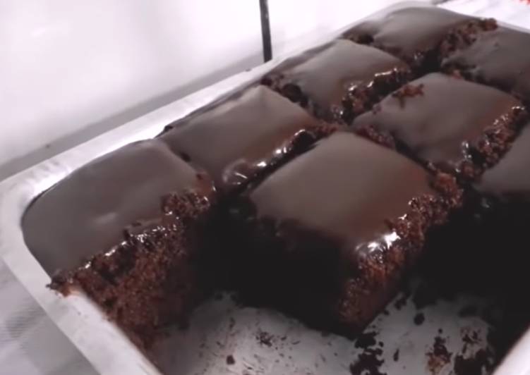 Bolo de chocolate fofinho