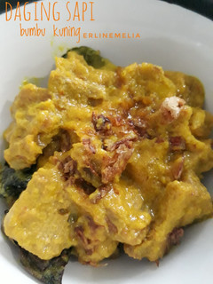 Foto resep Daging sapi bumbu kuning