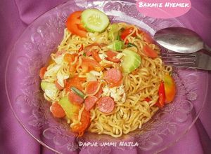 Foto resep Bakmie Nyemek Kering