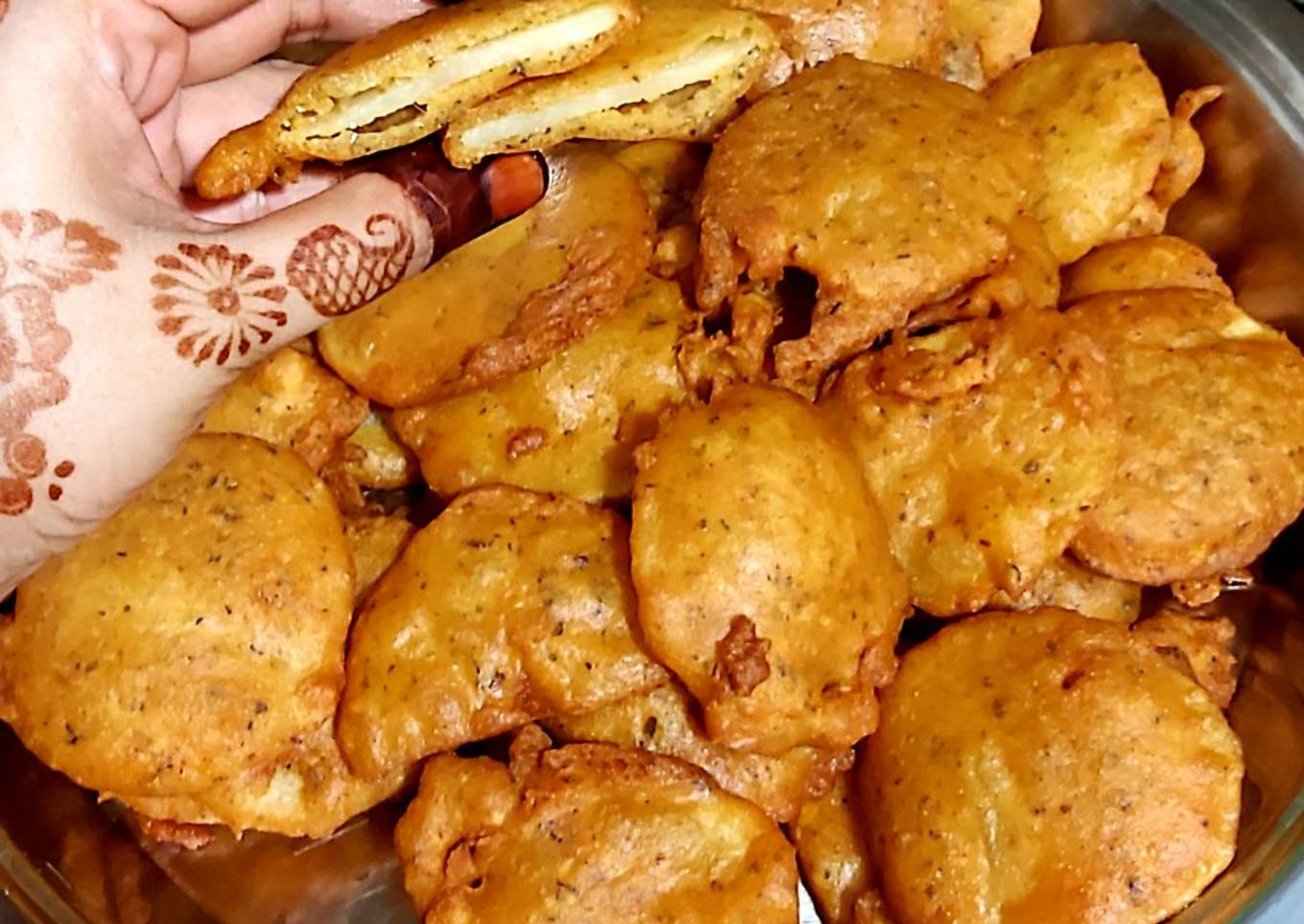 potato bhajia 😋