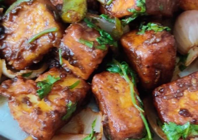 Recipe of Mario Batali Chilli Paneer