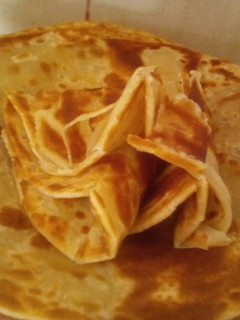 A picture of Soft layered Chapati.