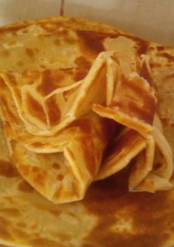 A picture of Soft layered Chapati.