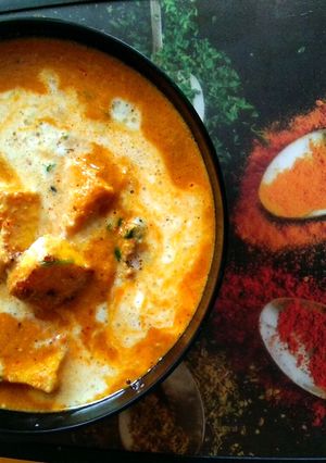 A picture of Paneer Makhani.