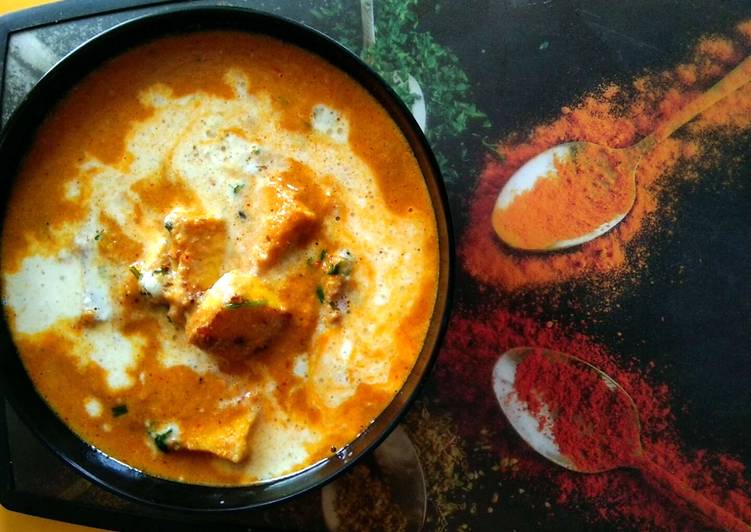 Recipe of Homemade Paneer Makhani