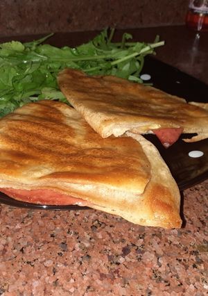 صورة لوصفة ساندويتش جبنة رومي