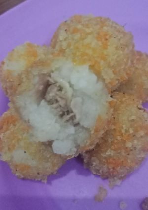 Foto resep Bola talas isi tuna