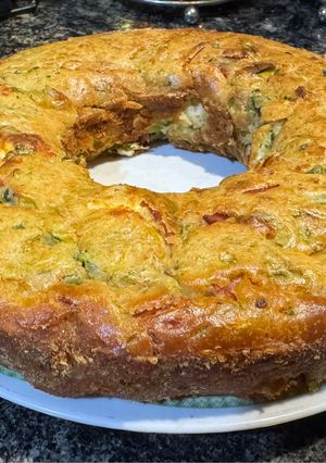 Una foto de Budín de zapallitos