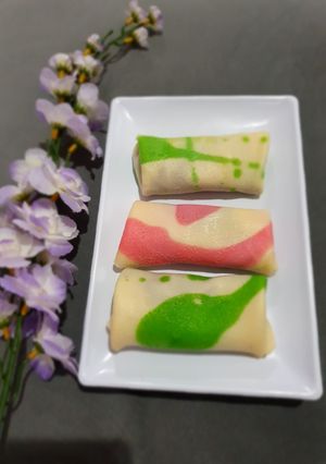 Foto resep Dadar Gulung Isi Pisang Vla Coklat