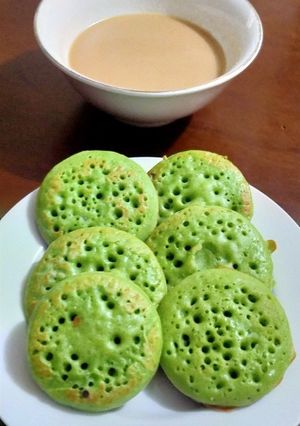 Foto resep Serabi kuah kinca durian