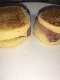 Pan de harina de almendra al microondas