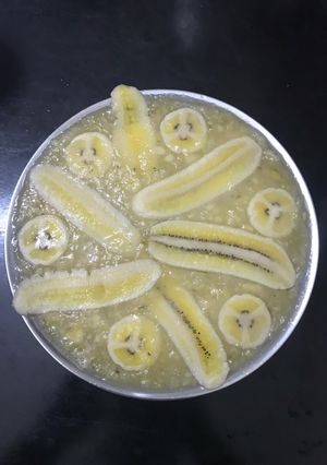 Hình của món Bánh chuối hấp.