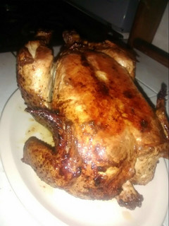 Una foto de Pollo al horno (económico)