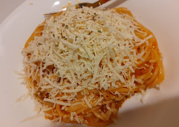 Langkah Mudah untuk Menyiapkan 16. Spaghetti Saus Bolognise Homemade yang Sempurna