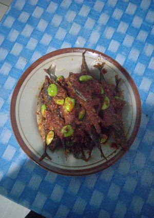 Foto resep Baby tongkol bumbu merah