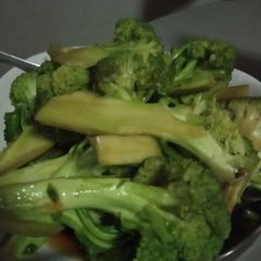 A picture of Stir fry broccoli.
