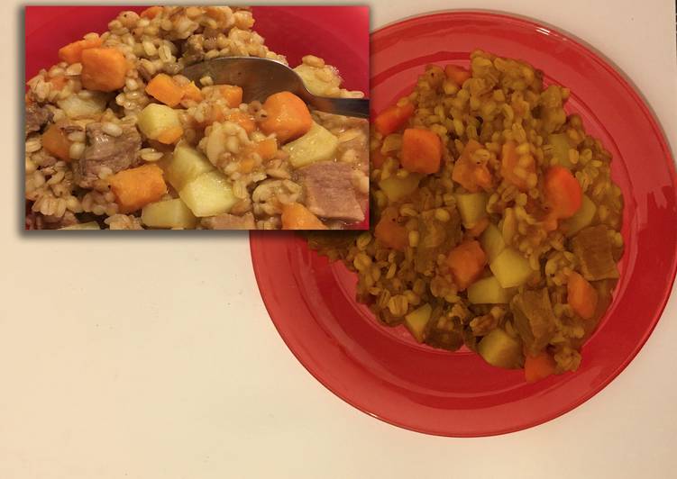 Guiso lento para Pascua Cholent para Pesaj