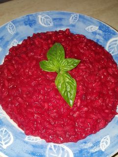 Foto di Risotto alla barbabietola