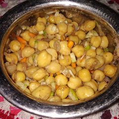 Chana salad A picture of Chana salad.