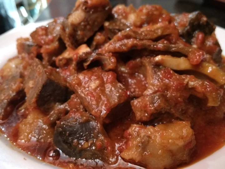 Cara Mudah Membuat Resep Balado jantung sapi pedas yang Bikin Ngiler