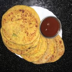 A picture of Corn Paratha.